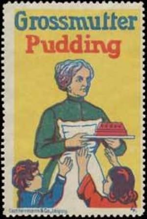 Seller image for Reklamemarke Grossmutter Pudding for sale by Veikkos