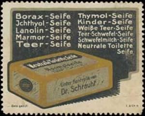 Seller image for Reklamemarke Borax-Seife for sale by Veikkos