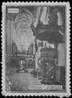 Bild des Verkufers fr Reklamemarke St. Jacques zum Verkauf von Veikkos