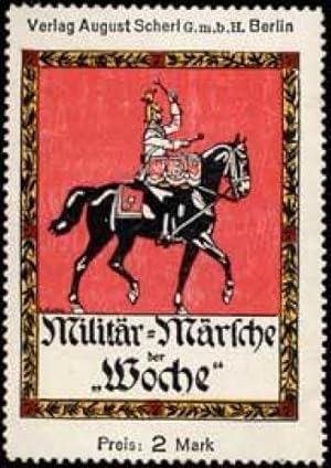 Seller image for Reklamemarke Militr-Mrsche for sale by Veikkos