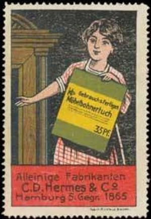 Immagine del venditore per Reklamemarke Mbelbohnertuch venduto da Veikkos