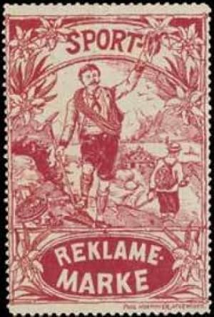 Seller image for Reklamemarke Wandern for sale by Veikkos