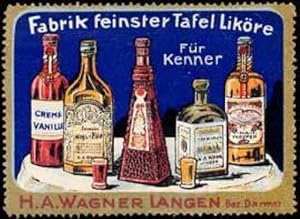 Seller image for Reklamemarke Fabrik feinster Tafel Likre for sale by Veikkos