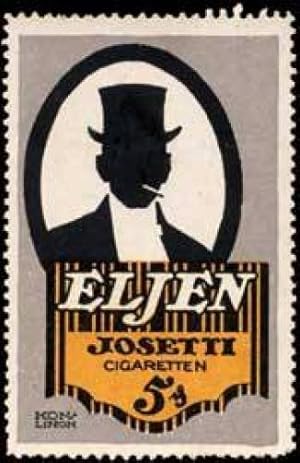 Image du vendeur pour Reklamemarke Eljen Zigaretten mis en vente par Veikkos