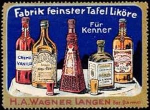 Immagine del venditore per Reklamemarke Fabrik feinster Tafel Likre venduto da Veikkos