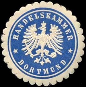 Seller image for Siegelmarke Handelskammer Dortmund for sale by Veikkos