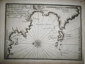Pla de la Rade du Brusc, et de celle de Bandol.