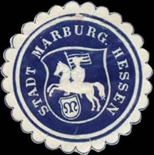 Imagen del vendedor de Siegelmarke Stadt Marburg Hessen a la venta por Veikkos