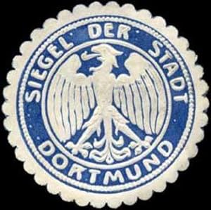 Seller image for Siegelmarke Siegel der Stadt Dortmund for sale by Veikkos