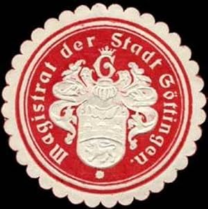 Seller image for Siegelmarke Magistrat der Stadt Gttingen for sale by Veikkos