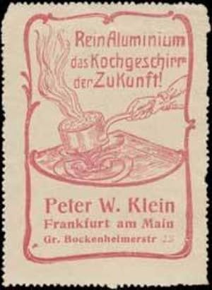 Seller image for Reklamemarke Kochgeschirr for sale by Veikkos