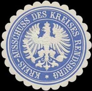 Bild des Verkufers fr Siegelmarke Kreis-Ausschuss des Kreises Rendsburg zum Verkauf von Veikkos