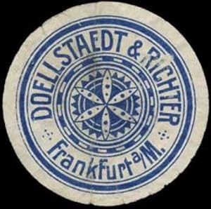 Seller image for Reklamemarke Doellstaedt & Richter for sale by Veikkos