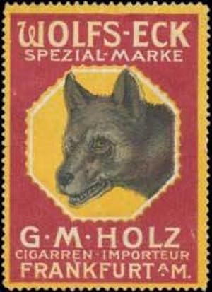 Seller image for Reklamemarke Wolf-Eck for sale by Veikkos