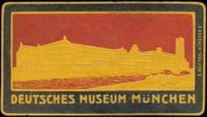 Bild des Verkufers fr Reklamemarke Deutsches Museum zum Verkauf von Veikkos