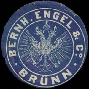 Seller image for Reklamemarke Bernh. Engel & Co. for sale by Veikkos