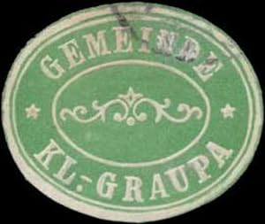 Seller image for Siegelmarke Gemeinde Klein Graupa for sale by Veikkos