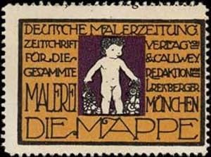 Image du vendeur pour Reklamemarke Die Mappe mis en vente par Veikkos
