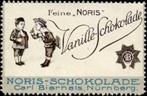 Seller image for Reklamemarke Feine Noris Vanille - Schokolade for sale by Veikkos