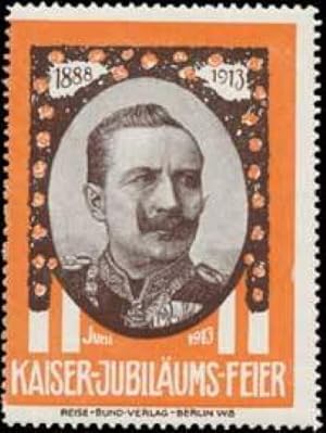 Bild des Verkufers fr Reklamemarke Kaiser Wilhelm zum Verkauf von Veikkos