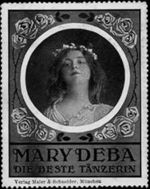 Seller image for Reklamemarke Mary Deba for sale by Veikkos