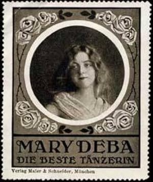 Seller image for Reklamemarke Mary Deba for sale by Veikkos