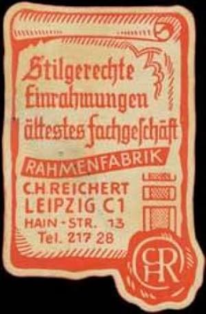 Seller image for Reklamemarke Rahmenfabrik for sale by Veikkos