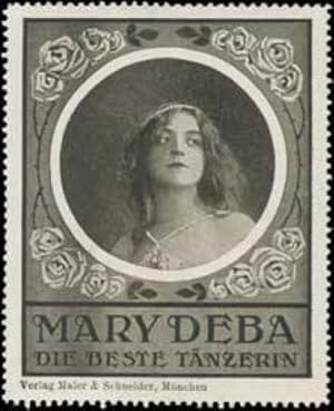 Seller image for Reklamemarke Mary Deba for sale by Veikkos