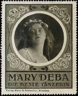 Seller image for Reklamemarke Mary Deba for sale by Veikkos