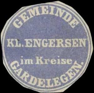 Bild des Verkufers fr Siegelmarke Gemeinde Klein Engersen zum Verkauf von Veikkos