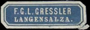 Image du vendeur pour Reklamemarke F.G.L. Gressler mis en vente par Veikkos