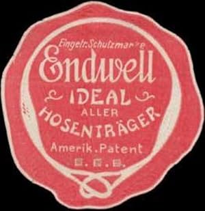 Seller image for Reklamemarke Endwell Ideal aller Hosentrger for sale by Veikkos