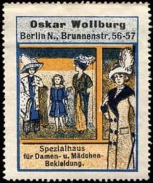 Seller image for Reklamemarke Damenbekleidung for sale by Veikkos