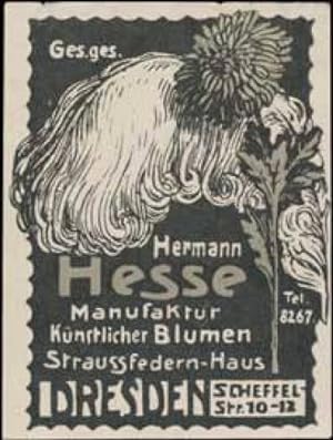 Immagine del venditore per Reklamemarke Knstliche Blumen venduto da Veikkos