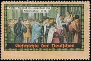 Bild des Verkufers fr Reklamemarke Geschichte der Deutschen 1146 zum Verkauf von Veikkos