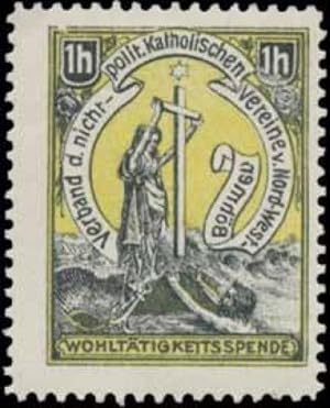 Imagen del vendedor de Reklamemarke Katholischer Verband a la venta por Veikkos