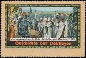 Bild des Verkufers fr Reklamemarke Geschichte der Deutschen 1075 zum Verkauf von Veikkos