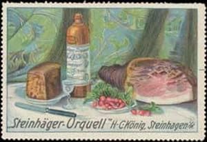 Seller image for Reklamemarke Steinhger Urquell for sale by Veikkos