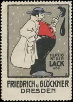 Imagen del vendedor de Reklamemarke Lacke-Farben a la venta por Veikkos