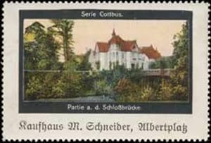 Seller image for Reklamemarke Partie an der Schlobrcke for sale by Veikkos