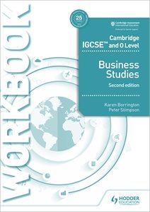 Image du vendeur pour Cambridge Igcse and O Stage Business Studies Workbook mis en vente par GreatBookPrices