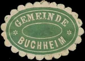 Seller image for Siegelmarke Gemeinde Buchheim for sale by Veikkos