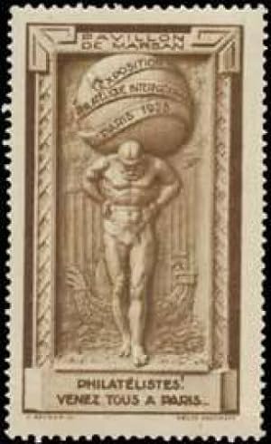 Bild des Verkufers fr Reklamemarke Briefmarken Ausstellung zum Verkauf von Veikkos