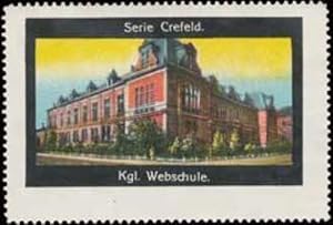 Seller image for Reklamemarke Kgl. Webschule for sale by Veikkos