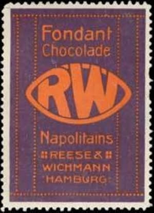 Seller image for Reklamemarke Fondant Chocolade Napolitains for sale by Veikkos