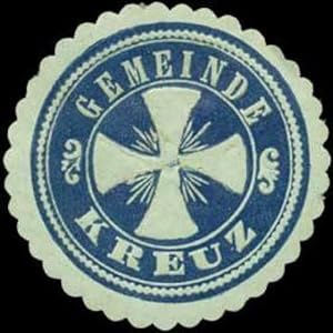 Seller image for Siegelmarke Gemeinde Kreuz for sale by Veikkos