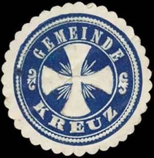 Seller image for Siegelmarke Gemeinde Kreuz for sale by Veikkos