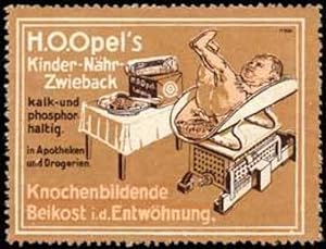 Seller image for Reklamemarke Kinder-Nhr-Zwieback for sale by Veikkos
