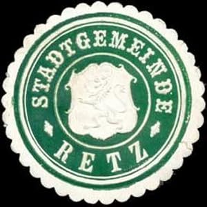 Seller image for Siegelmarke Stadtgemeinde Retz for sale by Veikkos