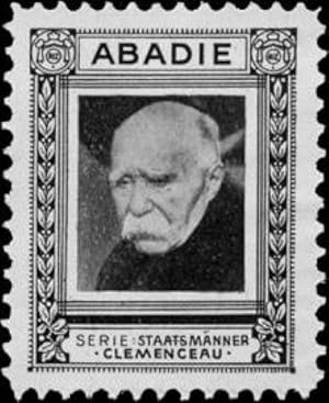 Seller image for Reklamemarke Georges Eugne Clemenceau 1841-1929 for sale by Veikkos